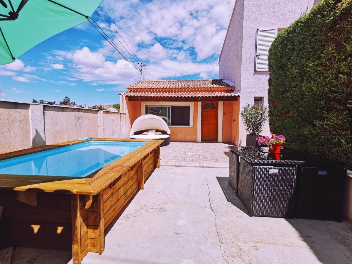 Studio Privatif Climatise , Terrasse Et Piscine Pernes-les-Fontaines Exterior foto