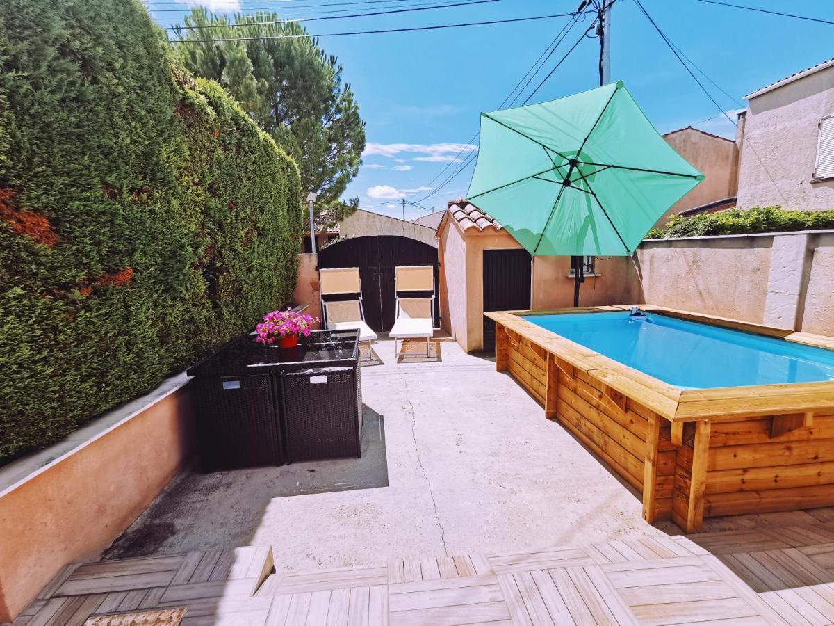Studio Privatif Climatise , Terrasse Et Piscine Pernes-les-Fontaines Exterior foto
